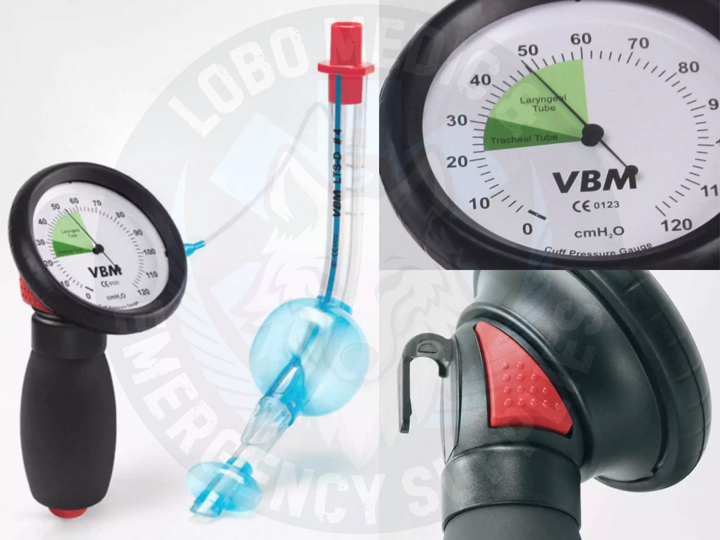 Manómetro para neumotaponamiento marca VBM