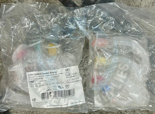 Kit de 8 cánulas orofaringeas