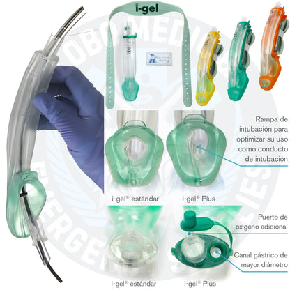 Kit de mascarillas I-Gel Resus Pack