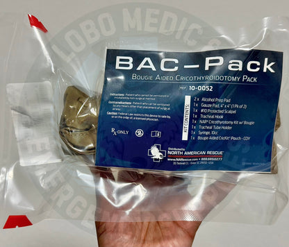 NAR BAC-Pack para via aerea quirurgica