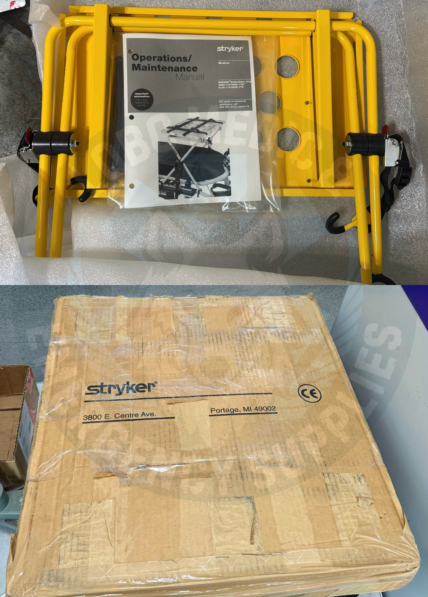Mesa de traslado Stryker